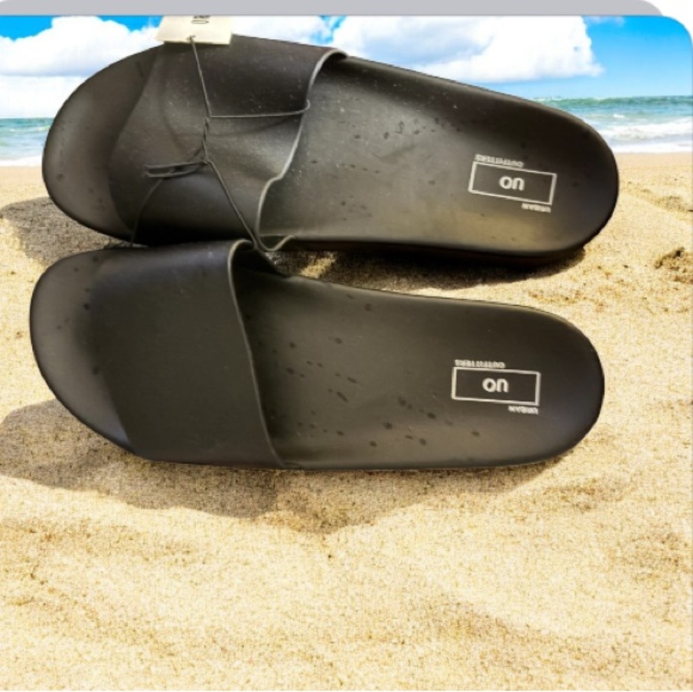 Urban Outfitters Black Sandals NWT SZ 11 SZ 13